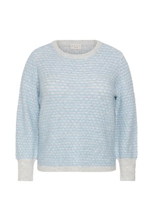 Kaffe Curve, KCMACELLA PULLOVER - Pullover - light grey m blue fog m