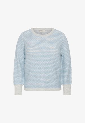 Kaffe Curve, KCMACELLA - Pullover - light grey m blue fog m