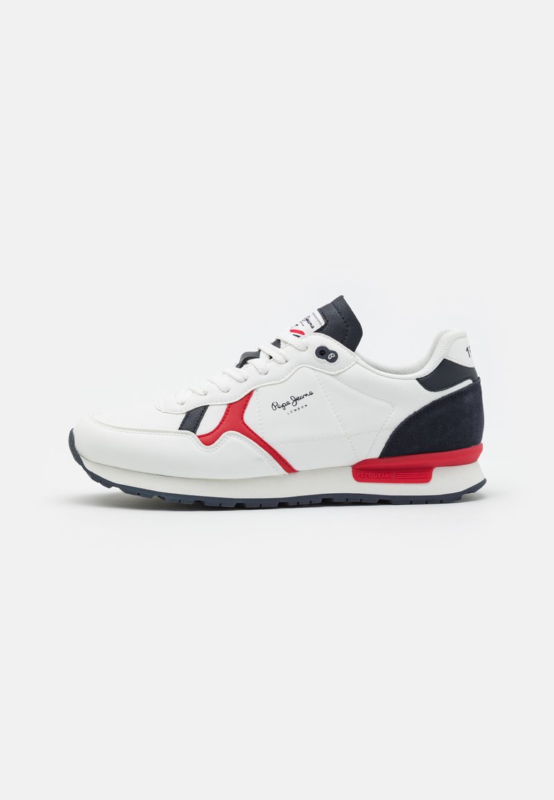CD LOW TOP BASIC SNEAKER WHITE AND BLACK CALFSKIN
