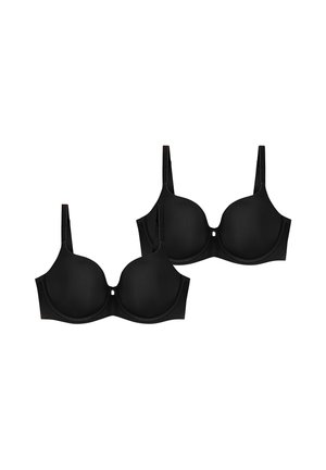2-PACK MAKE-UP ESSENTIALS - Reggiseno con ferretto - black