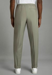 Reiss REGULAR FIT - BRIGHTON DRAWSTRING WITH TURN-UPS - Kalhoty - sage