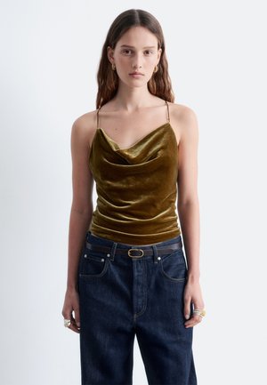 STRAPPY  - Top - khaki brown