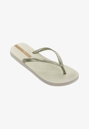 Ipanema, Infradito da bagno - beige gold glitter silver