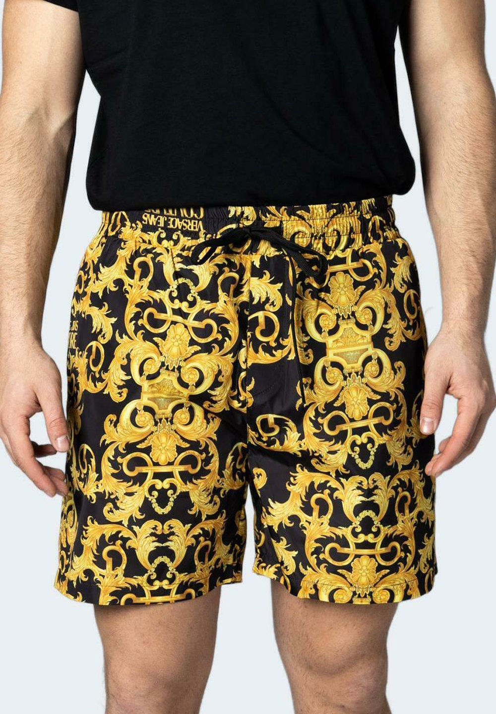 Versace Shorts da mare - nero - Zalando.it
