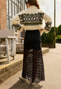 Next REGULAR FIT - Fustă maxi - black