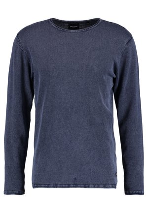 GARSON WASH CREW NECK NOOS - Strickpullover - dress blues