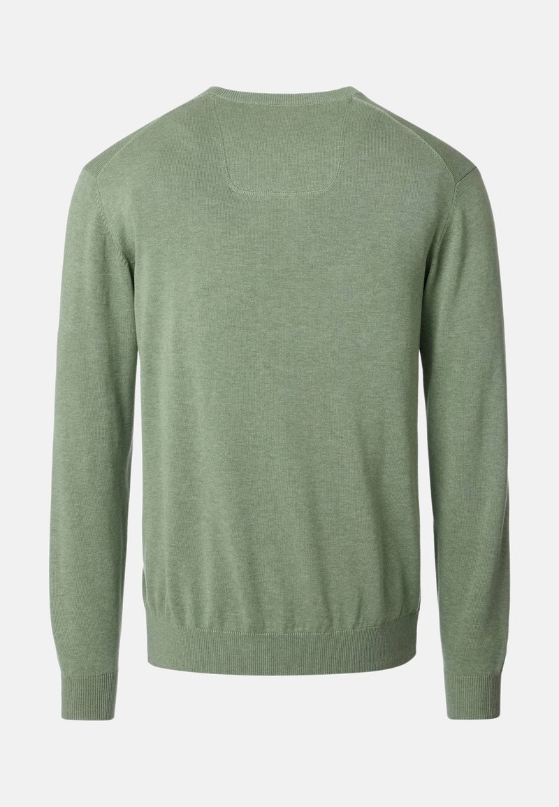 CASAMODA Maglione Uomo Cotone Pima - Scollo A V Regular Fit - Morbido E Versatile