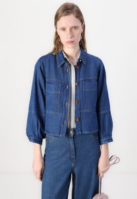sessùn LEONE - Camicia - denim blue