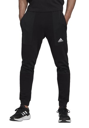 Tracksuit bottoms - black white