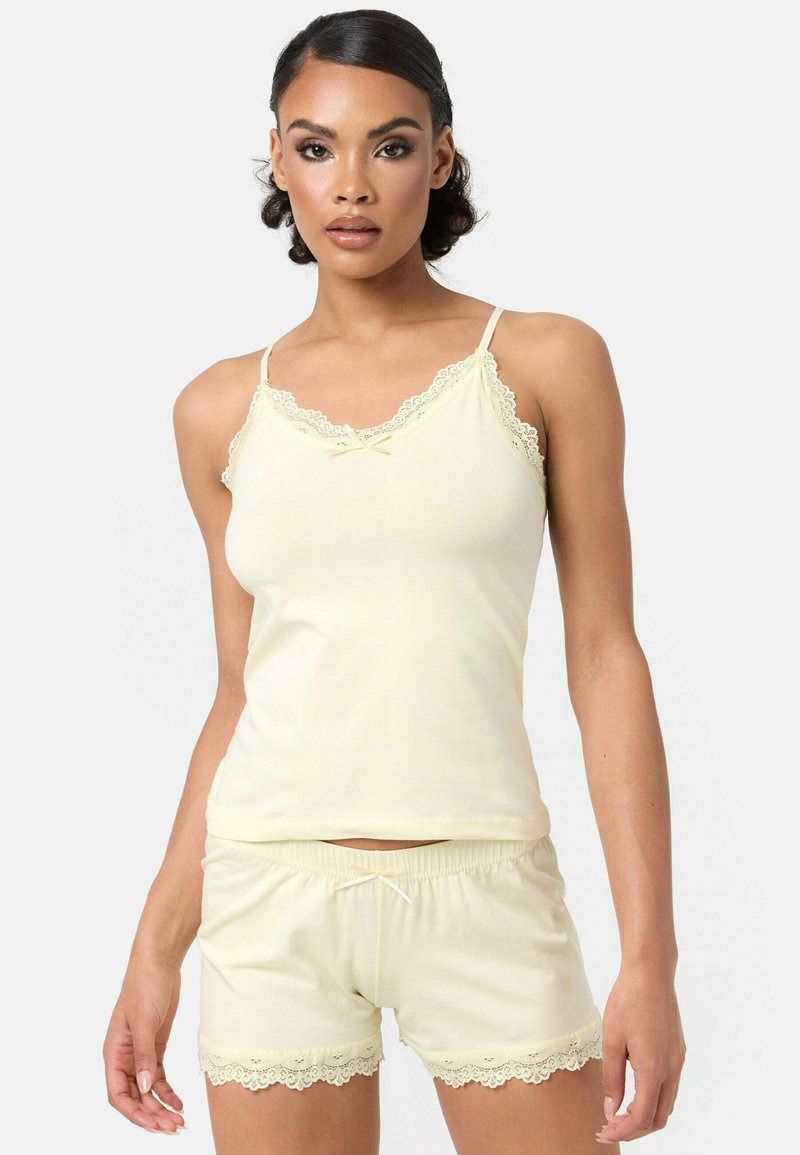 Piccolo Pyjama Short Set - Sunshine Yellow