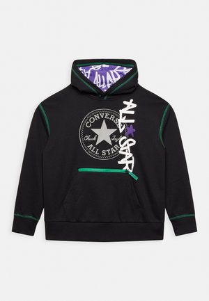 UNTITLED ZIPPER PO HOODIE - Felpa - black