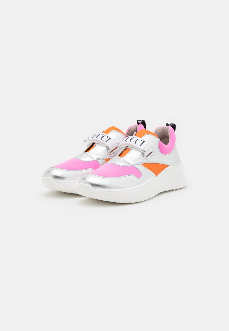 Kinder Sneaker | Emilio Pucci Sneaker low argento/pink - FW37172 Kinder Sneaker | Emilio Pucci Sneaker low argento/pink - FW37172