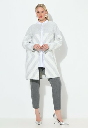Cardigan - silver melange