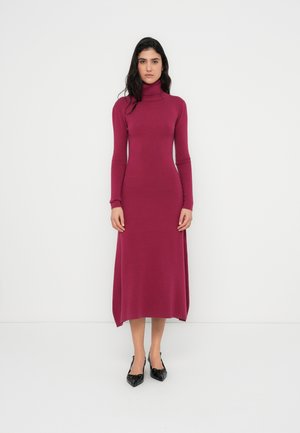 VIAMARIA ROLL NECK DRESS - Strikkjoler - anemone