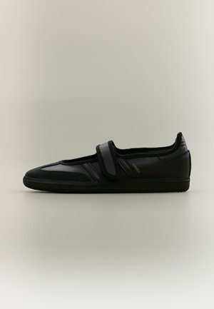 adidas Originals, SAMBA JANE  - Балетни пантофки с каишка на глезена - core black/core black/core black