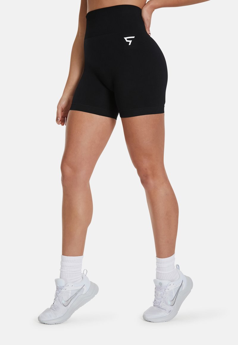 SQUATPROOF CHROMA WAISTED - Leggings - black