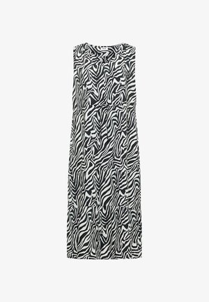 Cecil, MIDIKLEID MIT V-NECK UND ZEBRAPRINT - Robe en jersey - palm breeze green