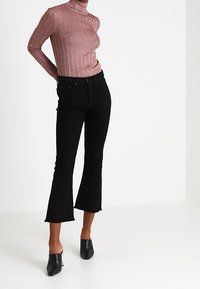 VILA Stickad tröja - light pink