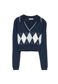 Stradivarius Strickpullover - dark blue