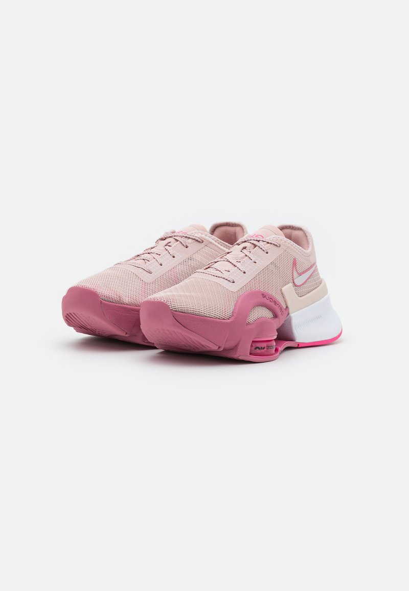 Nike Performance AIR ZOOM SUPERREP - Zapatillas - pink oxford/lt soft pink/pinksicle/black/rosa - Zalando.es