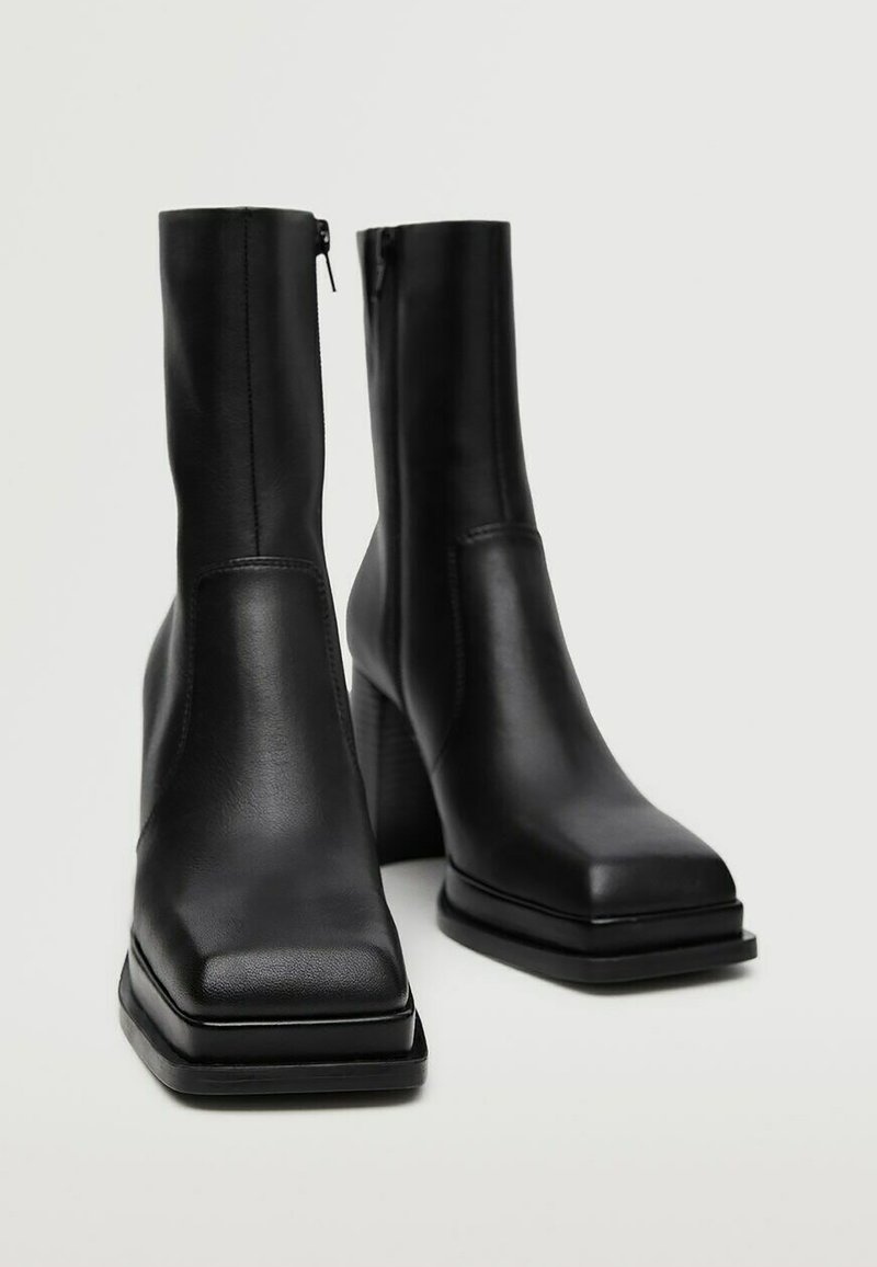 Damen Klassische Stiefel | Mango DISCO High Heel Stiefelette nero/schwarz - FW11174 Damen Klassische Stiefel | Mango DISCO High Heel Stiefelette nero/schwarz - FW11174