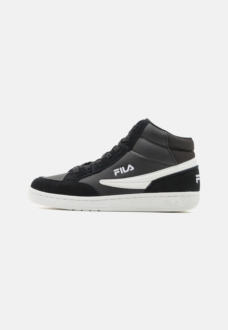 Fila CREW MID TEENS UNISEX - Sneakers hoog - black/zwart - Zalando.nl