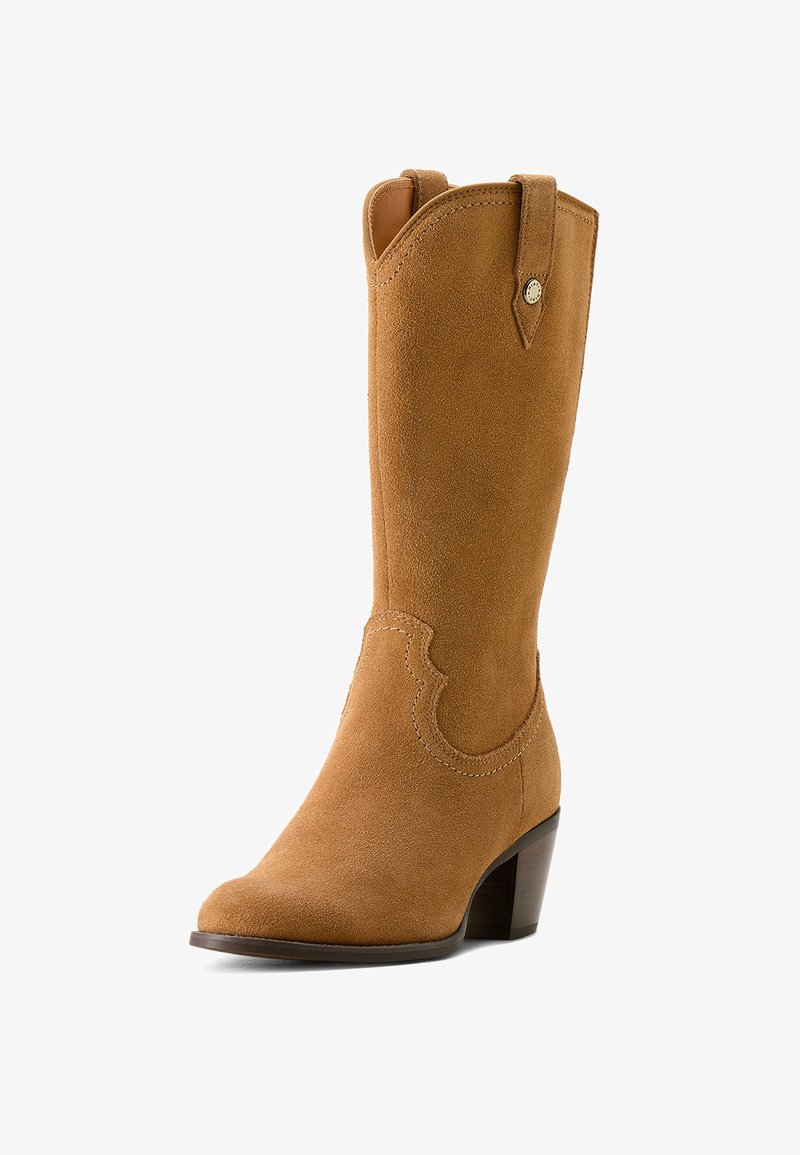 Ariat ADDISON ZIP - Stiefelette - carmel suede