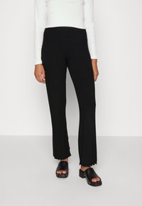 Mads Nørgaard SOLID LONNIE - Retuusid - püksid - black