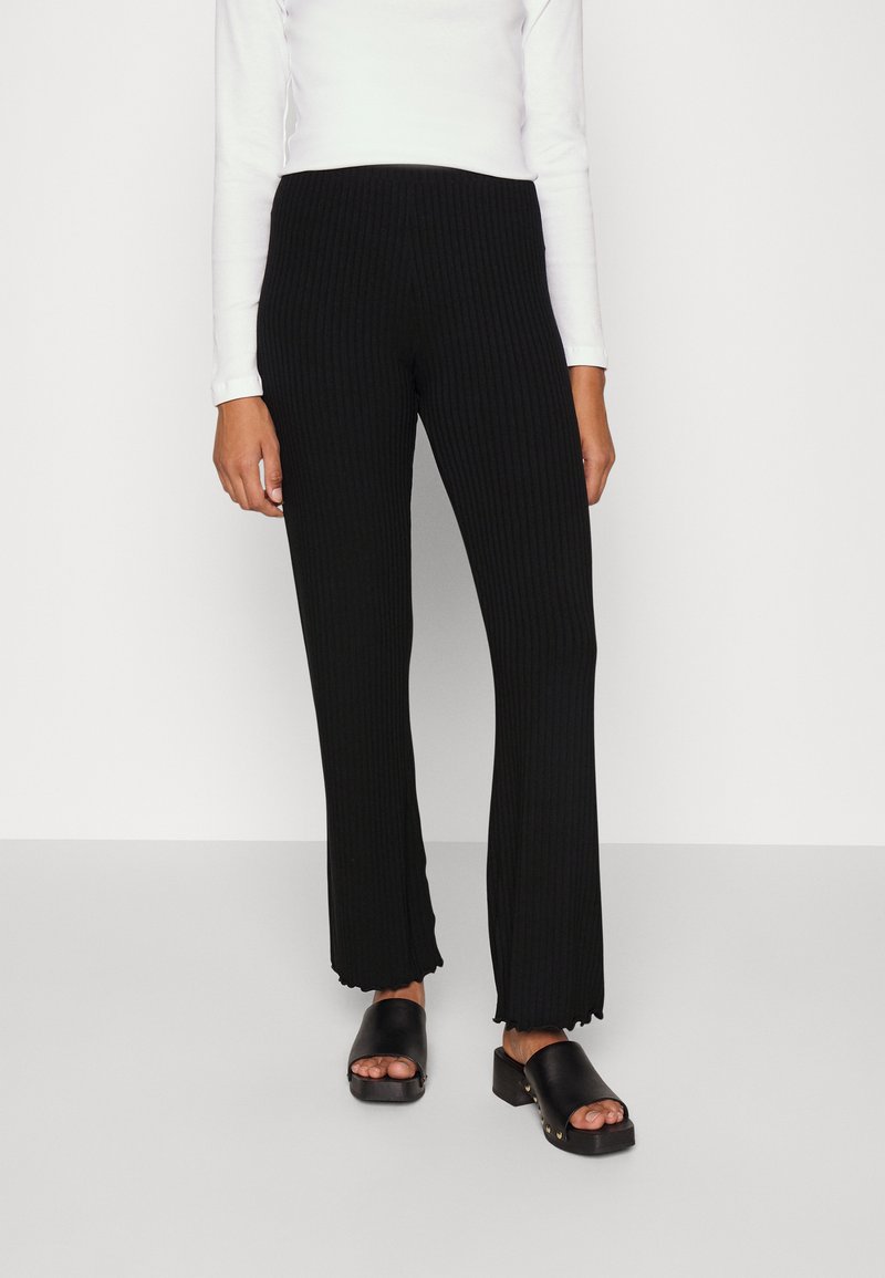Mads Nørgaard SOLID LONNIE - Leggingek - Nadrágok - black