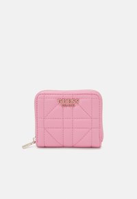Guess ASSIA SMALL ZIP AROUND - Portemonnee - pink