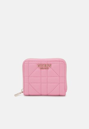 Guess ASSIA SMALL ZIP AROUND - Portemonnee - pink