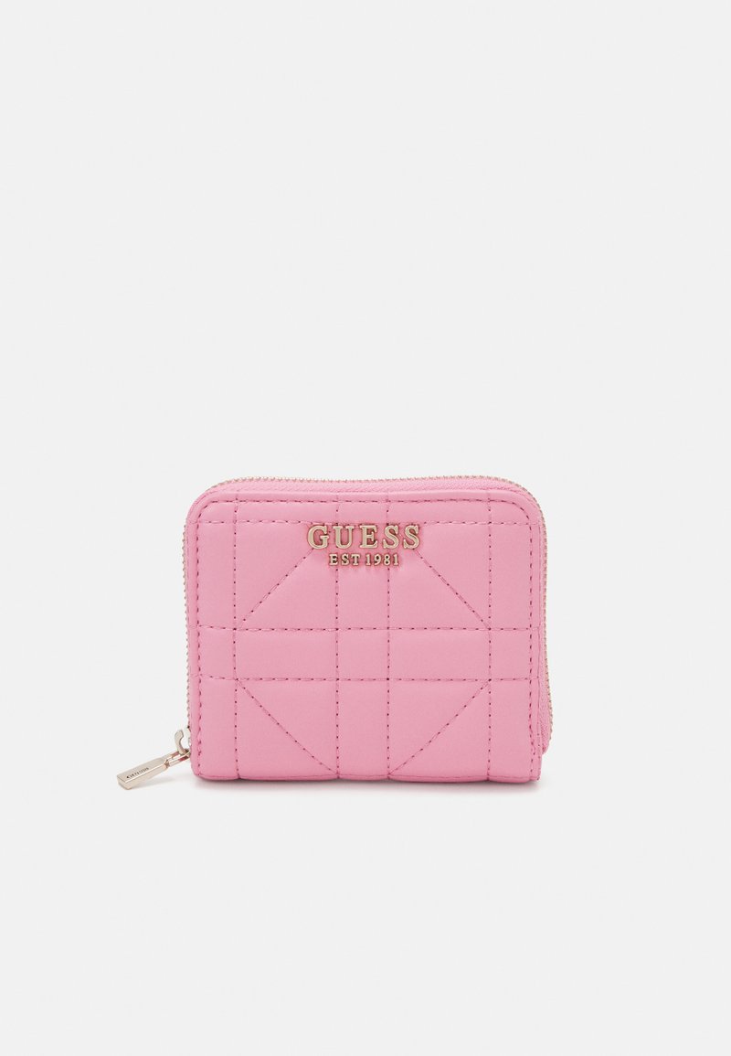 Guess ASSIA SMALL ZIP AROUND - Portemonnee - pink