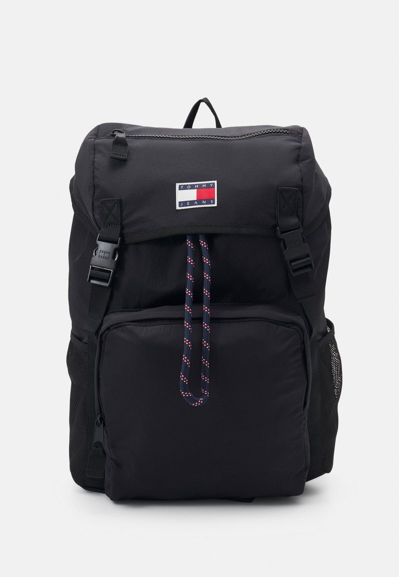 Tommy Jeans TRAVEL FLAP BACKPACK Rucksack black Zalando.ie