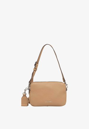 Calvin Klein, WEBBING 2X STRAP CAMERA BAG LV04F3656G - Bolso de mano - beige-chiaro