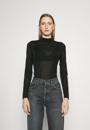 FJOLA - Long sleeved top - black