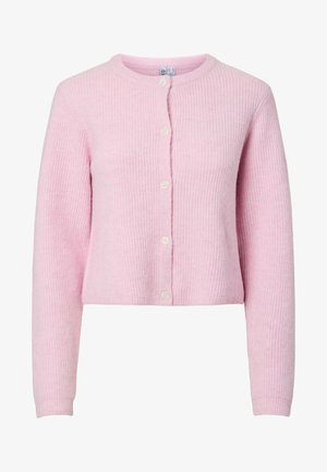 Pieces PCSILLY O NECK CARDIGAN - Jopica - roseate spoonbill