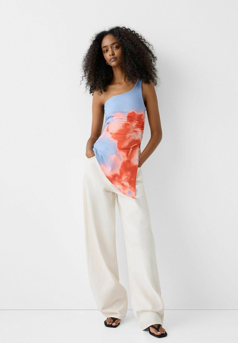 Bershka Top blauw Bershka Top blauw