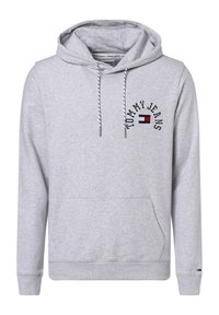 Tommy Jeans Felpa con cappuccio - grey
