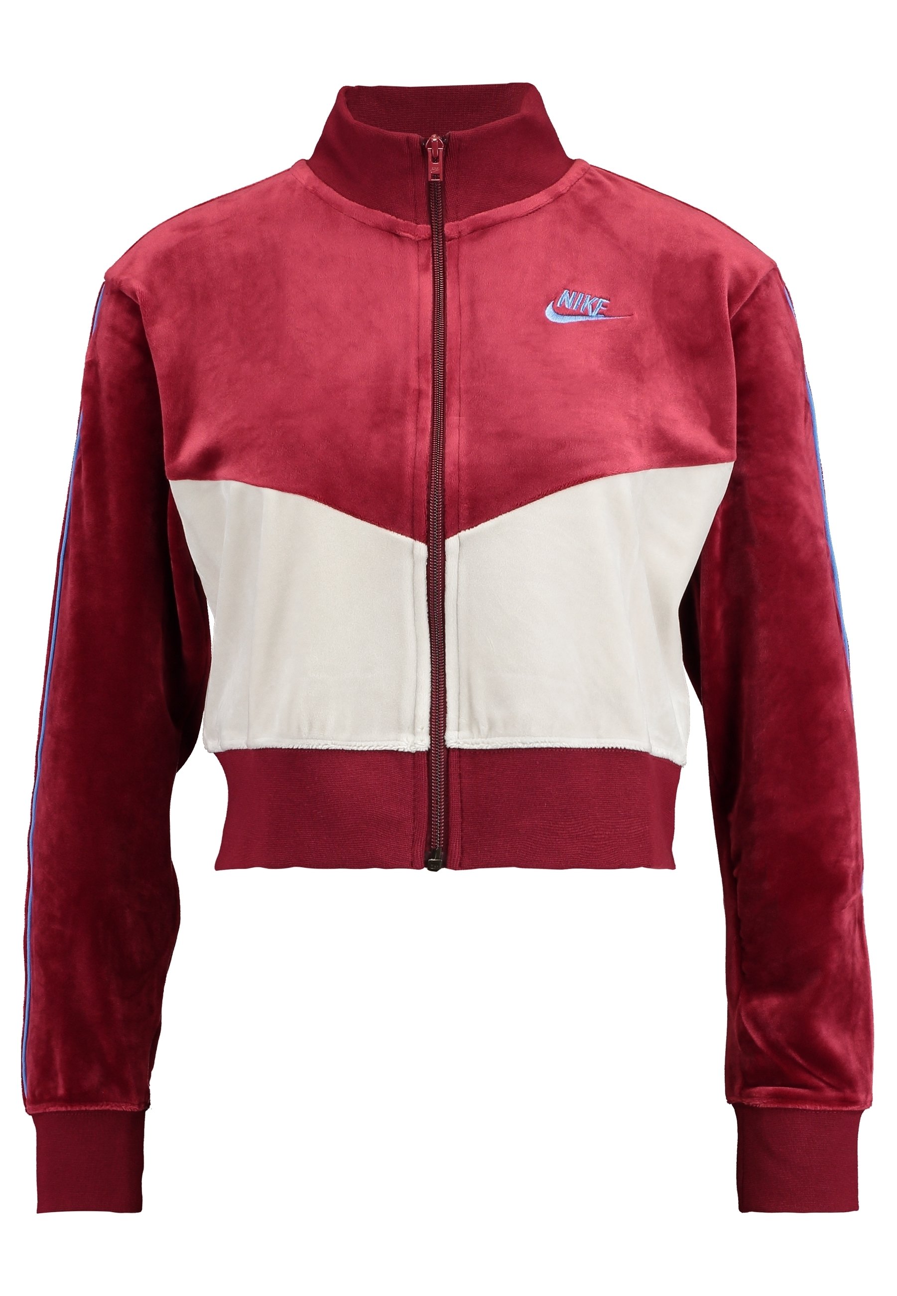red velvet nike jacket