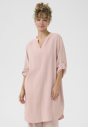 LCMinna Fold-up Tunic - Bluse - sepia rose
