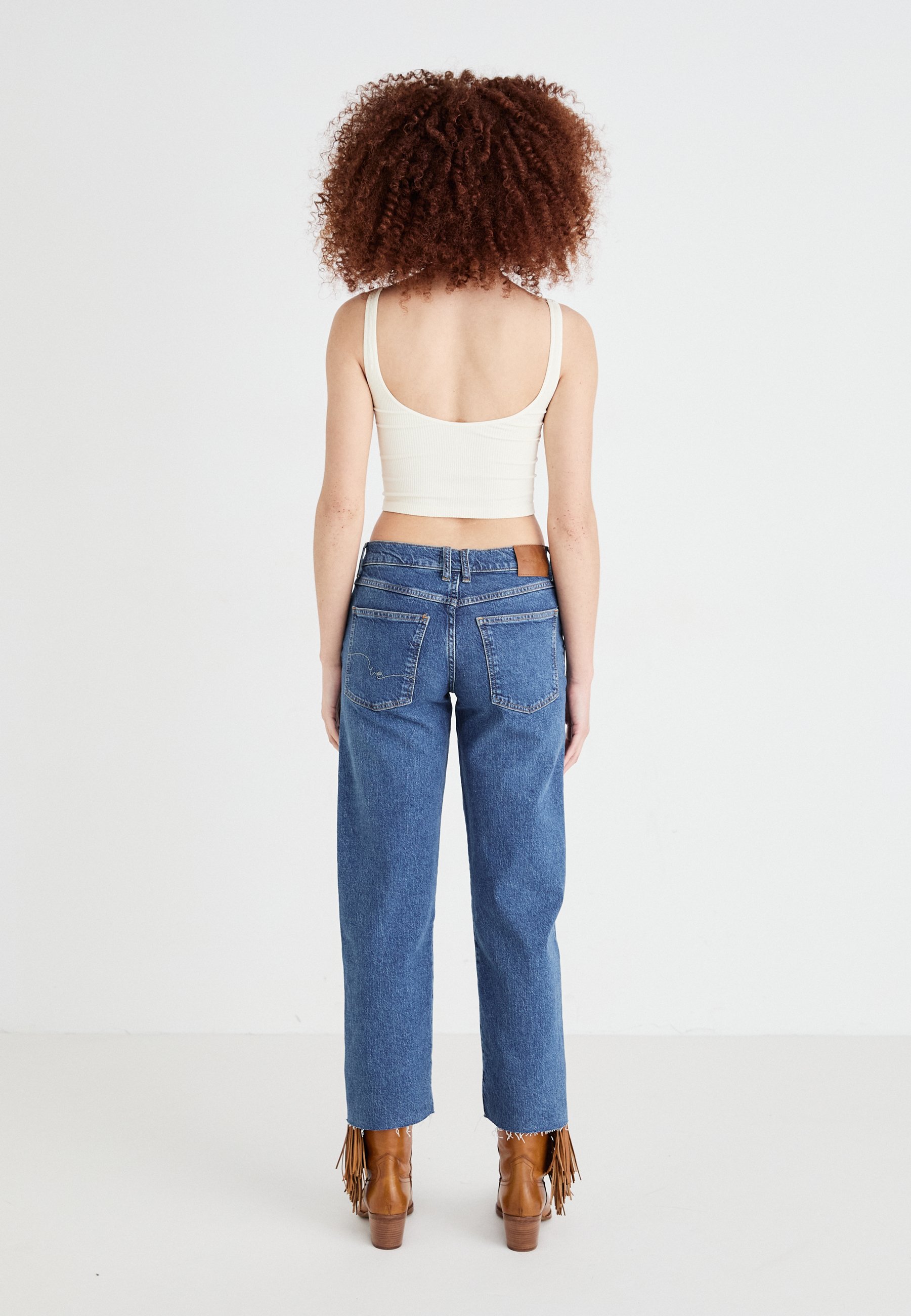 (取寄) フリーピープル レディース リスク テイカー ミッドライズ ストレート Free People women RISK TAKER MID-RISE STRAIGHT Be Bold Free People RISK TAKER MID RISE STRAIGHT - Jeans Straight Leg - be
