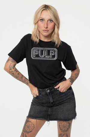 PULP  - Print T-shirt - black