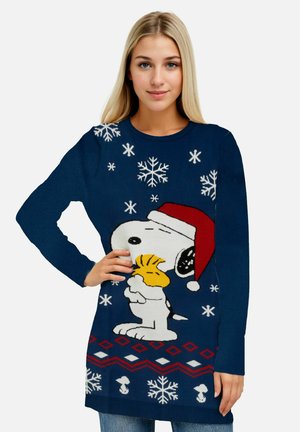 THE PEANUTS WARM KISSES  - Jumper dress - blau