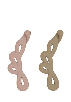 TRISA Accessoires SET BANANA CLIP 2 PACK - Accessori capelli - light pink - beige