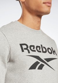 Reebok IDENTITY BIG LOGO CREW Sudadera medium grey