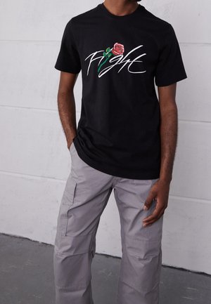 T-Shirt print - black