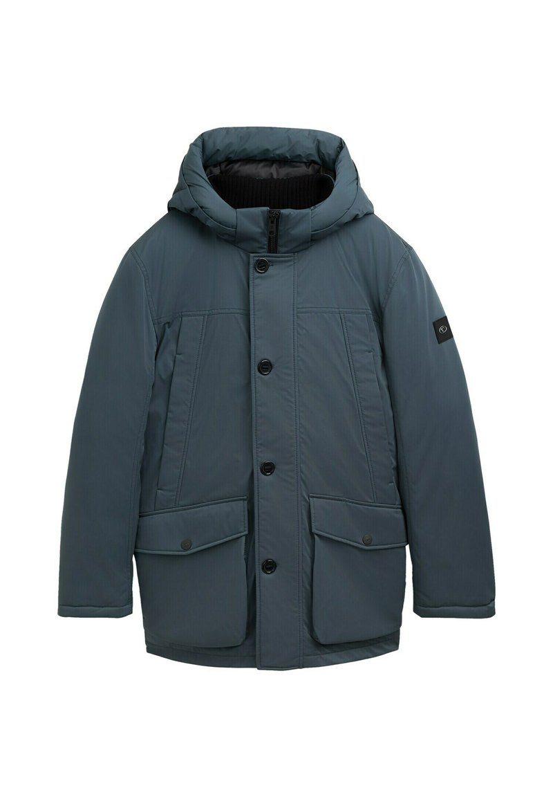 Tom Tailor Wintermantel blauwgrijs