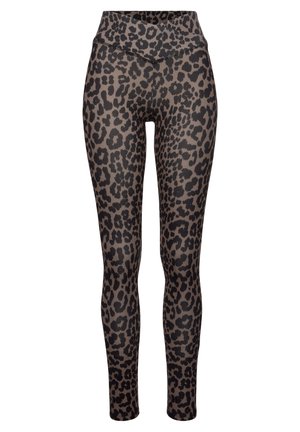 Leggings - braun