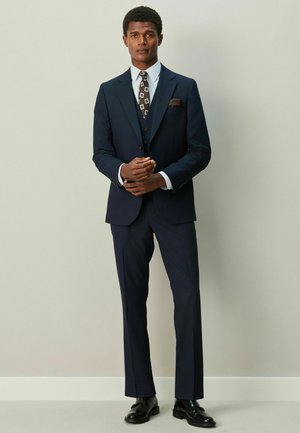 REGULAR FIT  - Anzughose - navy blue