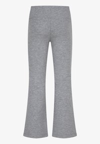 Nike Sportswear FLARE  - Tracksuit bottoms - dark grey heather